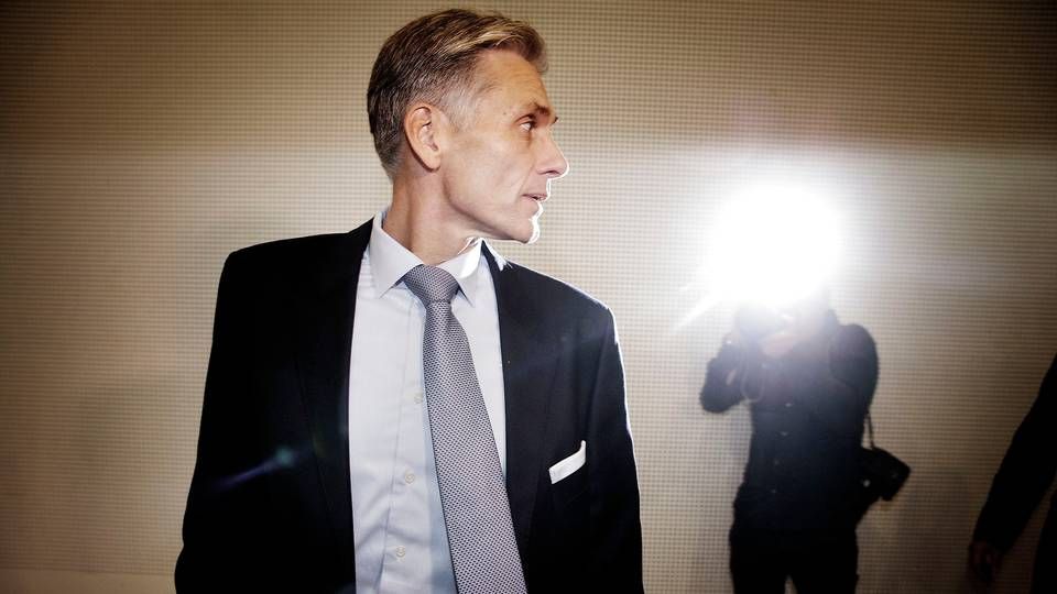 Thomas Borgen måtte gå af som adm. direktør i Danske Bank på grund af hvidvasksagen. | Foto: Martin Lehmann/Ritzau Scanpix