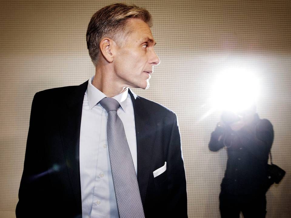Thomas Borgen måtte gå af som adm. direktør i Danske Bank på grund af hvidvasksagen. | Foto: Martin Lehmann/Ritzau Scanpix