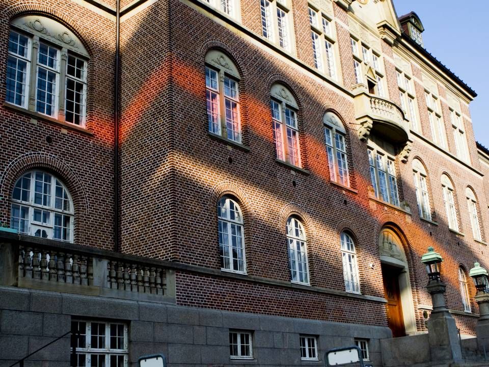 Retten i Aarhus afvikler fortsat flere store sager trods coronarestriktioner. | Foto: Gregers Tycho/JPA