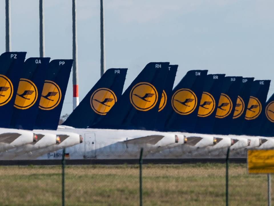 Gestrandete Flugzeuge der Lufthansa | Foto: Picture Alliance