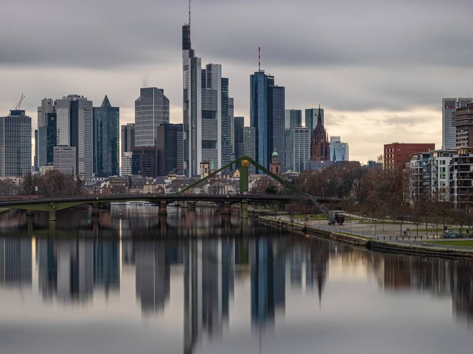Die Skyline von Frankfurt. | Foto: picture alliance / greatif | Florian Gaul