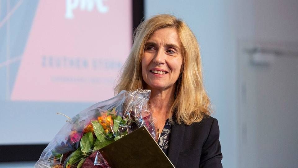 Ørsted CFO Marianne Wiinholt has received many floral bouquets over the years for the group accounting. | Photo: PWC/Lars Bertelsen