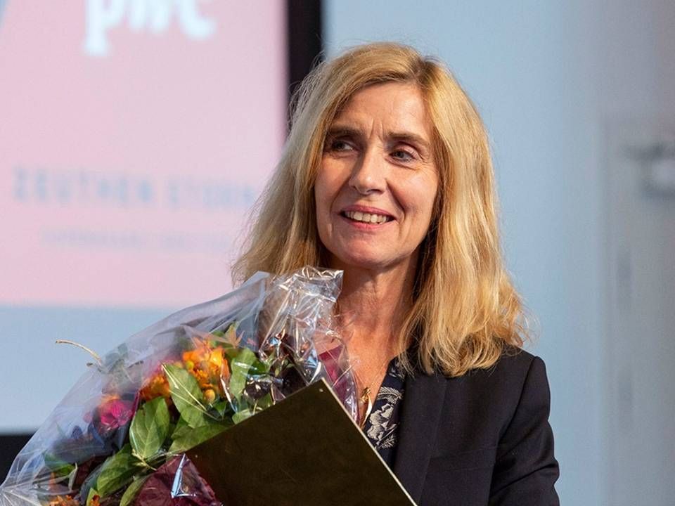 Ørsted CFO Marianne Wiinholt has received many floral bouquets over the years for the group accounting. | Photo: PWC/Lars Bertelsen