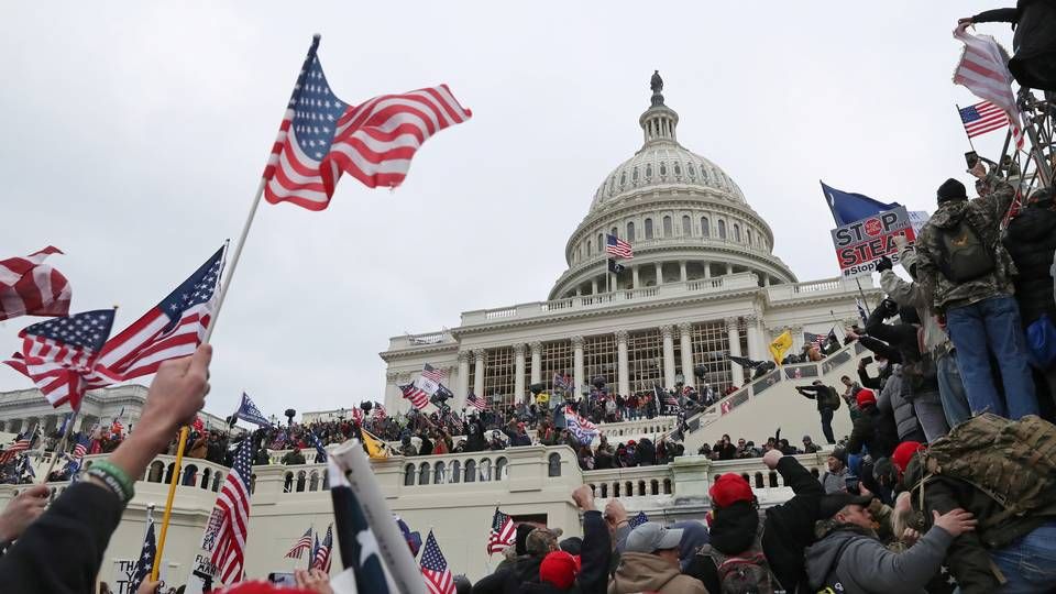 Optøjerne ved den amerikanske kongres har fået Novo Nordisk til at indstille sin støtte til amerikanske politikere. | Foto: LEAH MILLIS/REUTERS / X90205