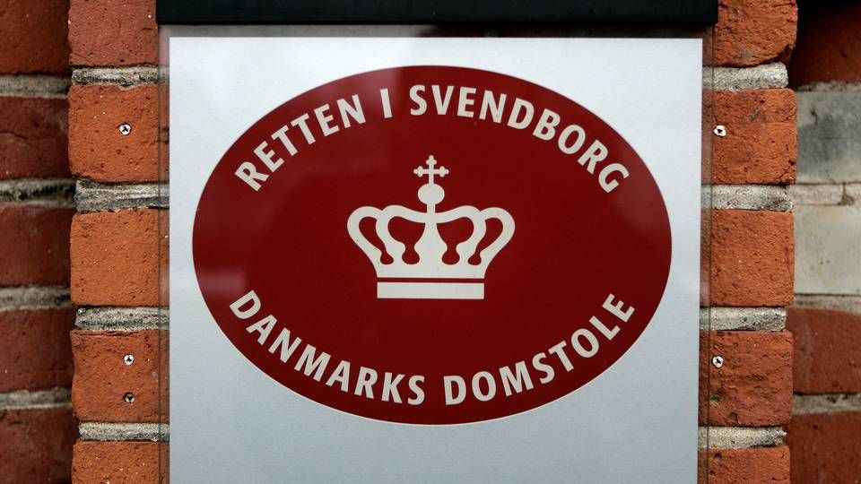 Det fremgår klart på Retten i Svendborgs hjemmeside, at man ikke skal møde op i retten, hvis man er syg eller har coronasymptomer. | Foto: Peter Hove Olesen