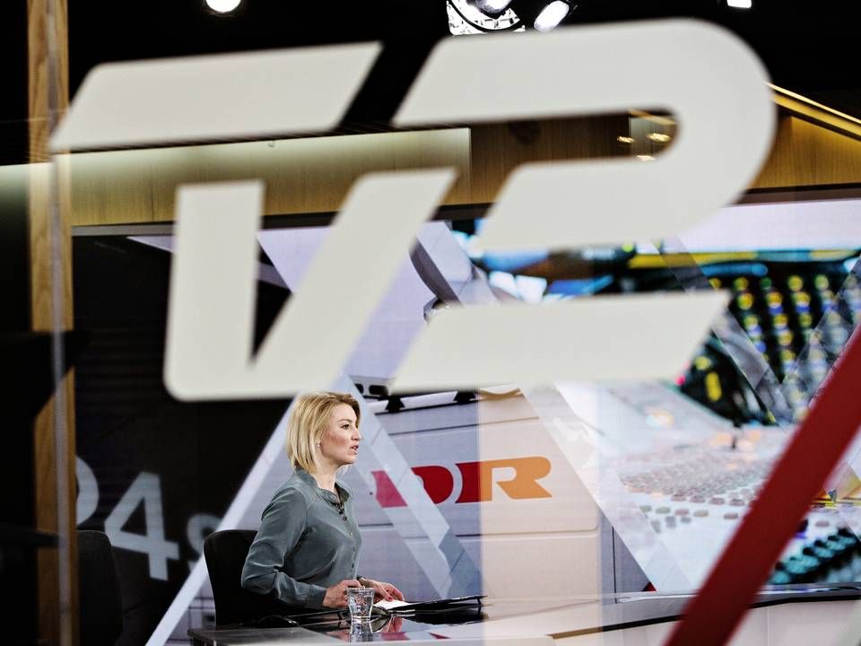 TV 2 News cementerede pladsen som landets tredjestørste tv-kanal efter hovedkanalerne TV 2 og DR1 i 2020. | Foto: Martin Lehmann