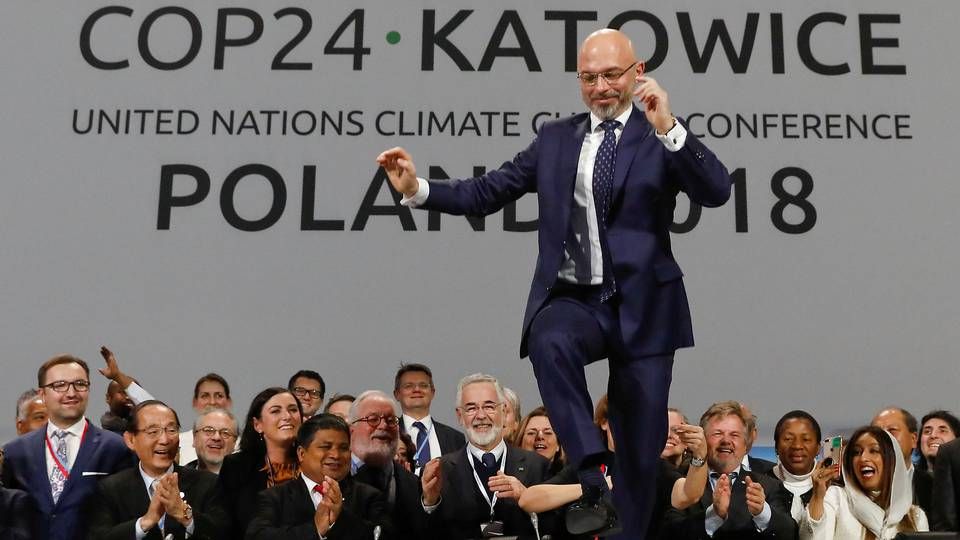 Polens klimaminister Michal Kurtyka har fået et enstemmigt parlament bag havvindloven. | Foto: Kacper Pempel/Reuters/Ritzau Scanpix