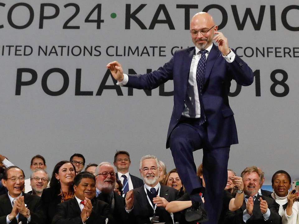 Polens klimaminister Michal Kurtyka har fået et enstemmigt parlament bag havvindloven. | Foto: Kacper Pempel/Reuters/Ritzau Scanpix