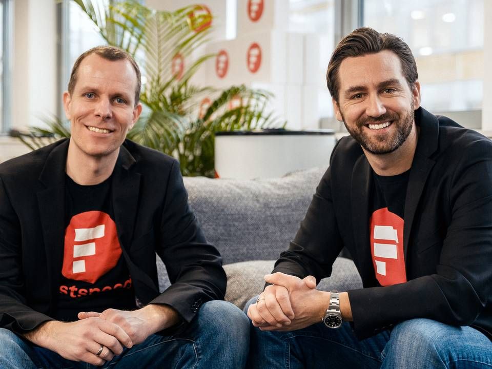 Jens Raith (adm. direktør) og Morten Boe Andersen (kommerciel direktør) | Foto: Fastspeed/PR
