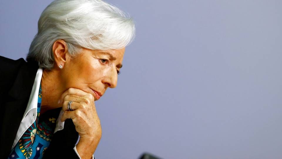 Chefen for Den Europæiske Centralbank, Christine Lagarde. | Foto: Ralph Orlowski/Reuters/Ritzau Scanpix