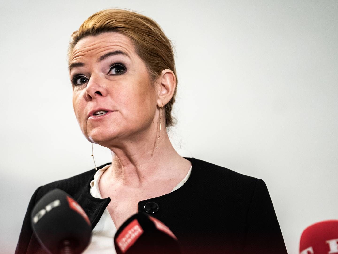 Inger Støjberg (V) vil tænke over fremtiden efter flertal for rigsretssag. | Foto: Emil Helms