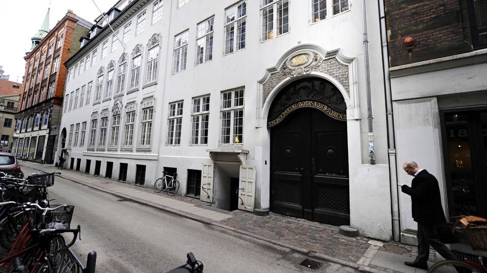 Bogforlaget Gyldendals hovedsæde i Klareboderne i hjertet af København. | Foto: Torben Stroyer/Ritzau Scanpix