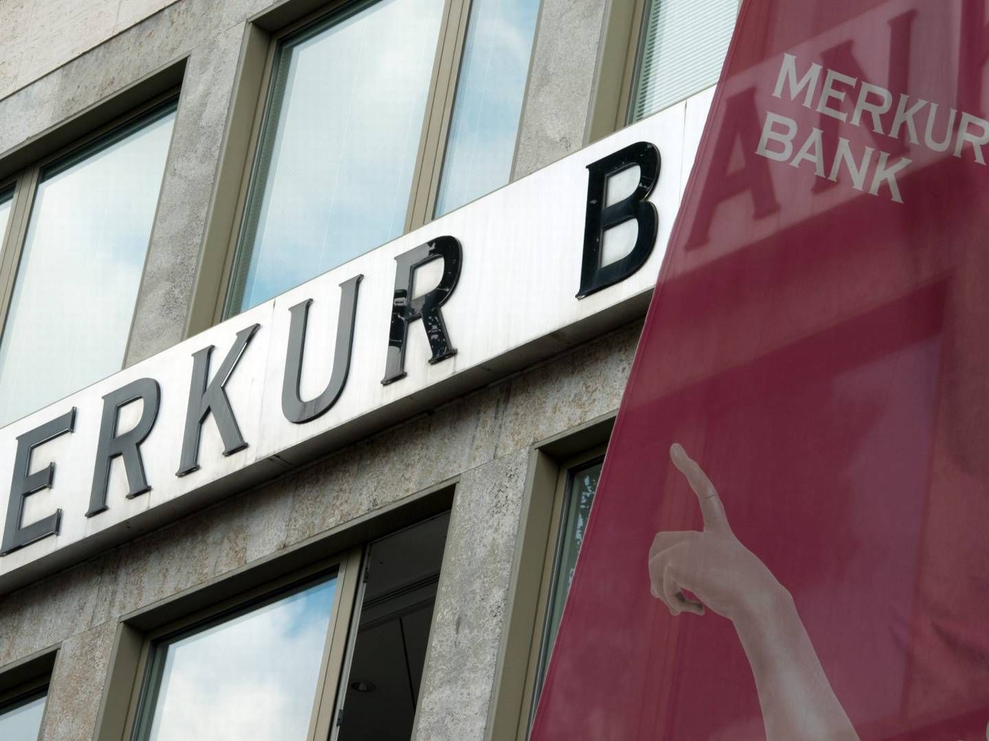 Merkur Bank in München vor der 2020 erfolgten Umfirmierung in Merkur Privatbank | Foto: picture alliance / dpa | Peter Kneffel