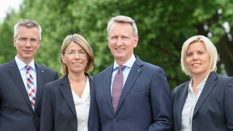 Der Vorstand der KD-Bank: Jörg Moltrecht, Ilona Pollach, Ekkehard Thiesler und Dagmar Klüter (v.l.n.r) | Foto: KD-Bank