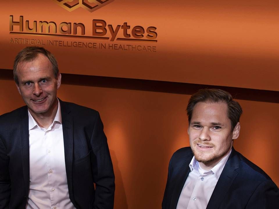 Ulrik Rokkedal Therkildsen og Frederik Baastrup, stiftere af Human Bytes | Foto: Human Bytes / PR