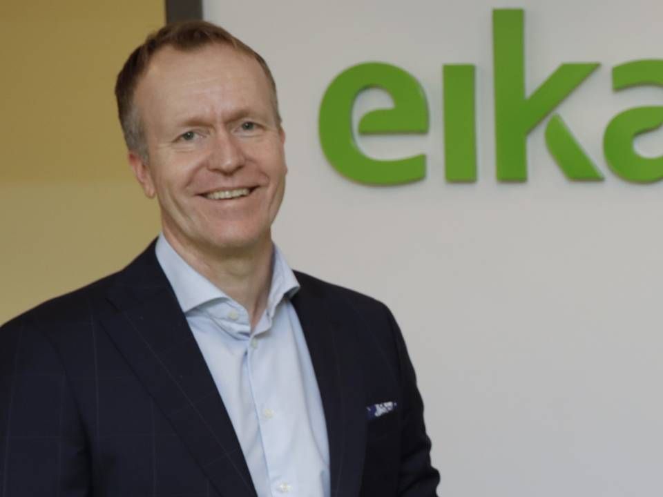 Hans Christian Glesne er styreleder i Eika Gruppen. Han synes det er gledelig at det er stekt samhold blant medlemsbankene. | Foto: NTB
