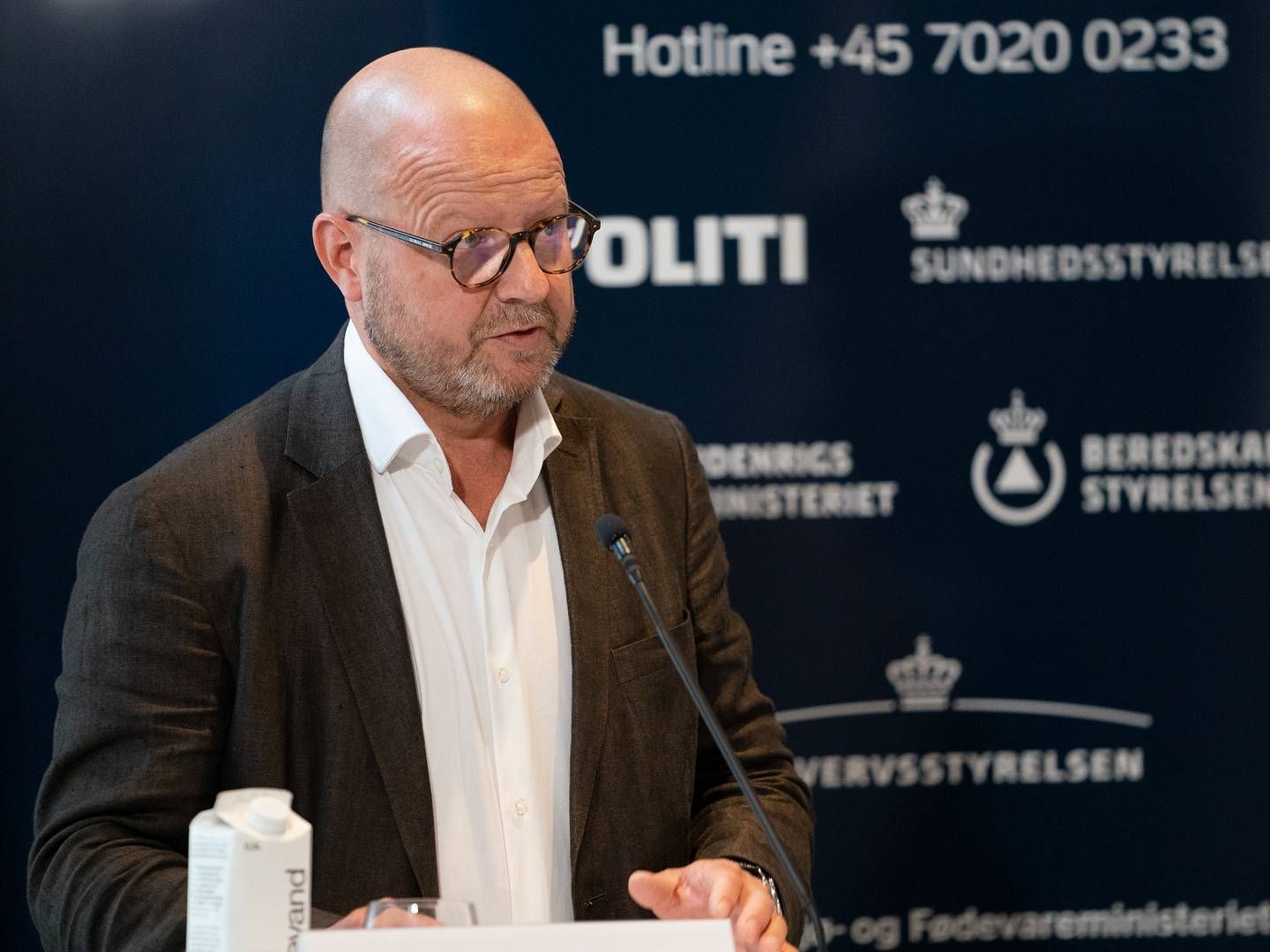 Direktøren i Lægemiddelstyrelsen, Thomas Senderovitz, har sammen med andre myndigheder kloden over startet verdens største overvågning af lægemidler i forbindelse med vaccinerne mod coronavirus. | Foto: Emil Agerskov