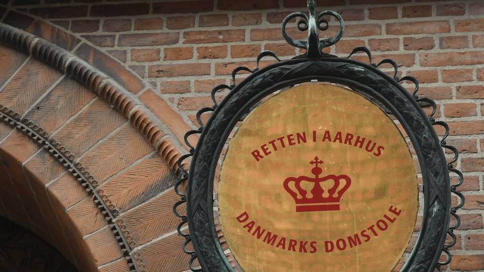 Retten i Aarhus kæmper med voksende sagsbunker. | Foto: Kim Haugaard/Ritzau Scanpix