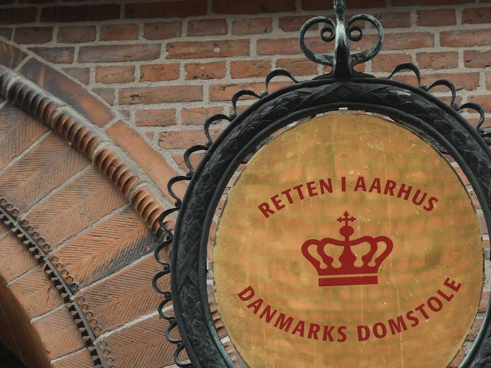 Retten i Aarhus kæmper med voksende sagsbunker. | Foto: Kim Haugaard/Ritzau Scanpix