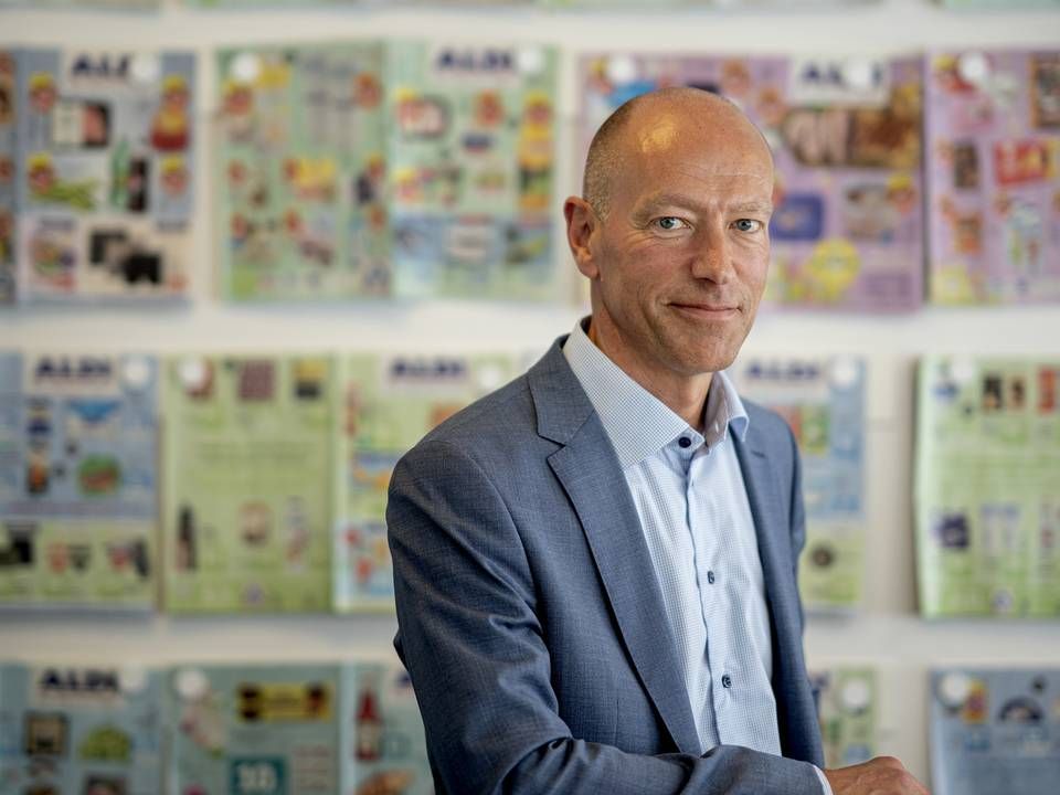 Finn Tang, der tidligere i karrieren var direktør for Lidl Danmark, overtog i 2017 jobbet som chef for den tyske discountkæde Aldi Danmark. | Foto: Stine Bidstrup/Ritzau Scanpix
