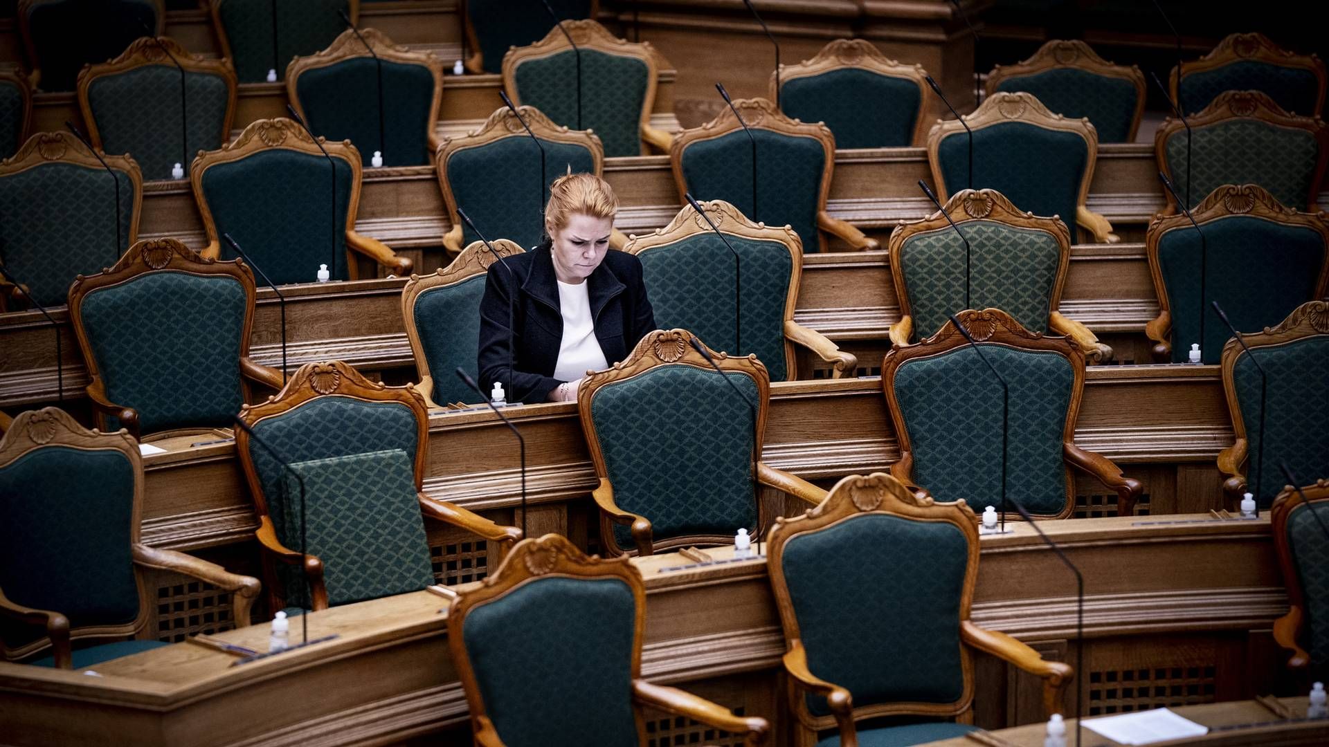 Tidligere udlændingeminister Inger Støjberg (V) skal for en rigsret. | Foto: Liselotte Sabroe/Ritzau Scanpix