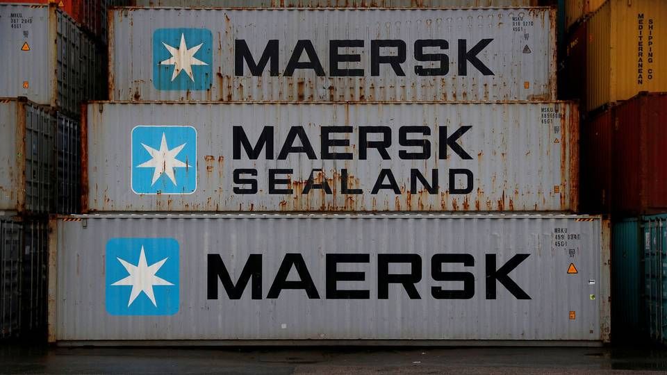 Billedet er ikke direkte relateret til Maersk Essens tab af omkring 750 containere i Stillehavet. | Foto: Phil Noble/Reuters/Ritzau Scanpix
