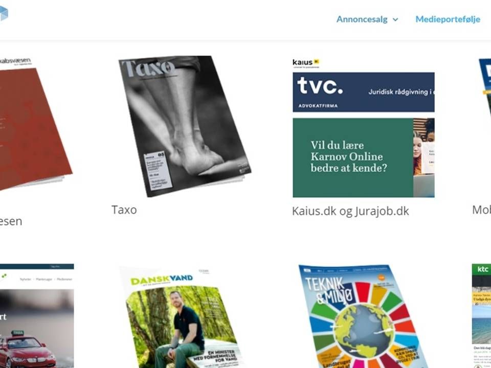 Annoncebureauet Vendemus bliver nu en del af Frontmedia. | Foto: Screenshot/Vendemus.dk