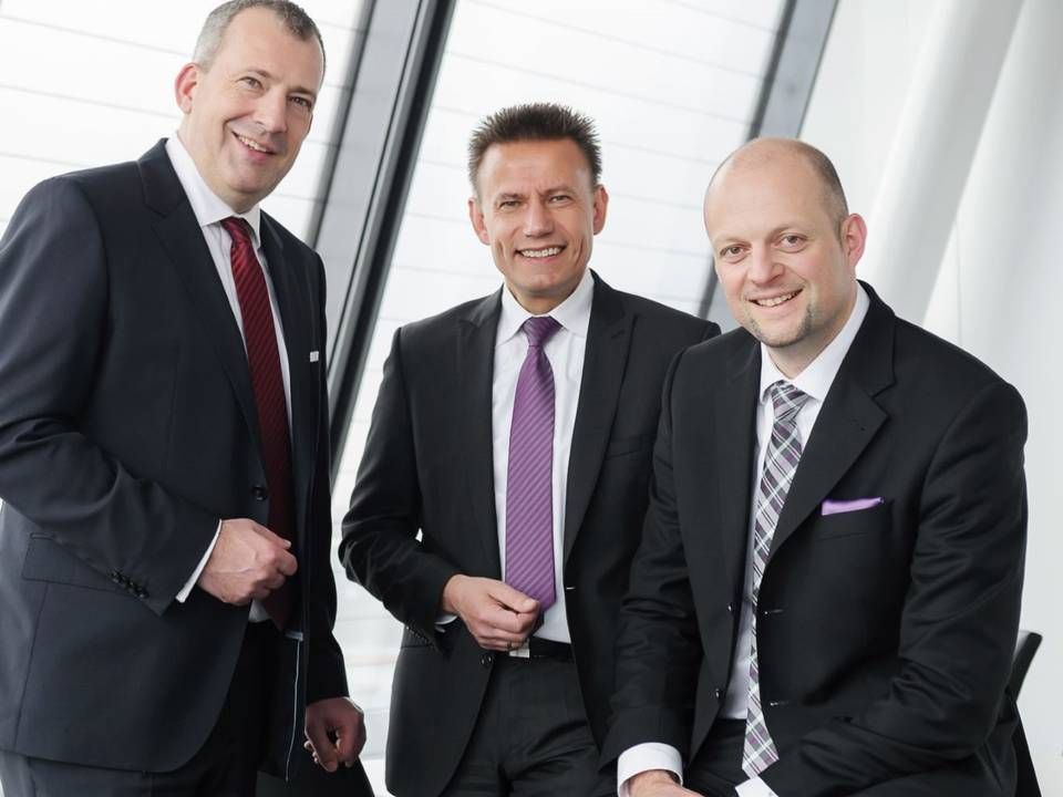 Der Vorstand der Sparda-Bank Nürnberg (v.l.): Stefan Schindler, Thomas Lang und Markus Lehnemann. | Foto: Sparda-Bank Nürnberg eG