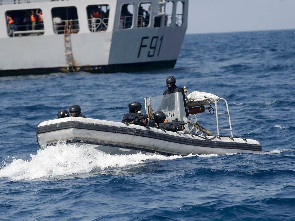 The US Navy and 33 other nations conducted naval exercises in March 2019 in the Gulf of Guinea in an effort to strengthen security against pirates. Photo: Sunday Alamba/AP/Ritzau Scanpix