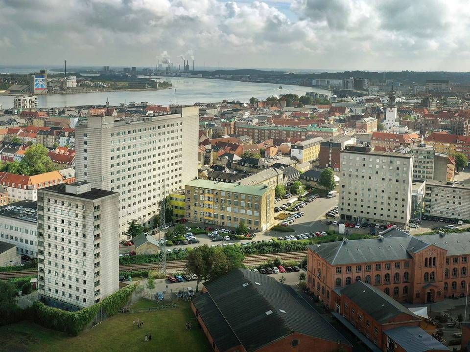 Sygehus Nord ligger centralt i Aalborg og er netop blevet solgt til lokal investor i trecifret millionhandel | Foto: EDC Erhverv Poul Erik Bech