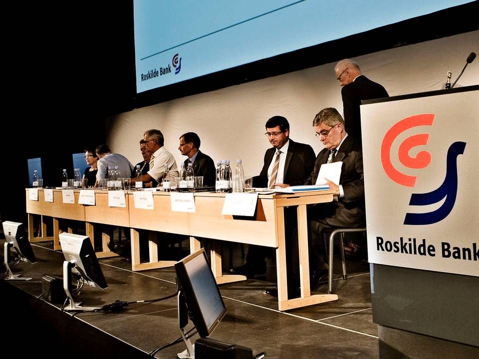 Det retslige opgør efter Roskilde Bank har været en af hjørnestenene i Finansiel Stabilitets forsøg på at få afkrævet erstatninger af topfolk fra krakbankerne. | Foto: Johansen Linda/Ritzau Scanpix