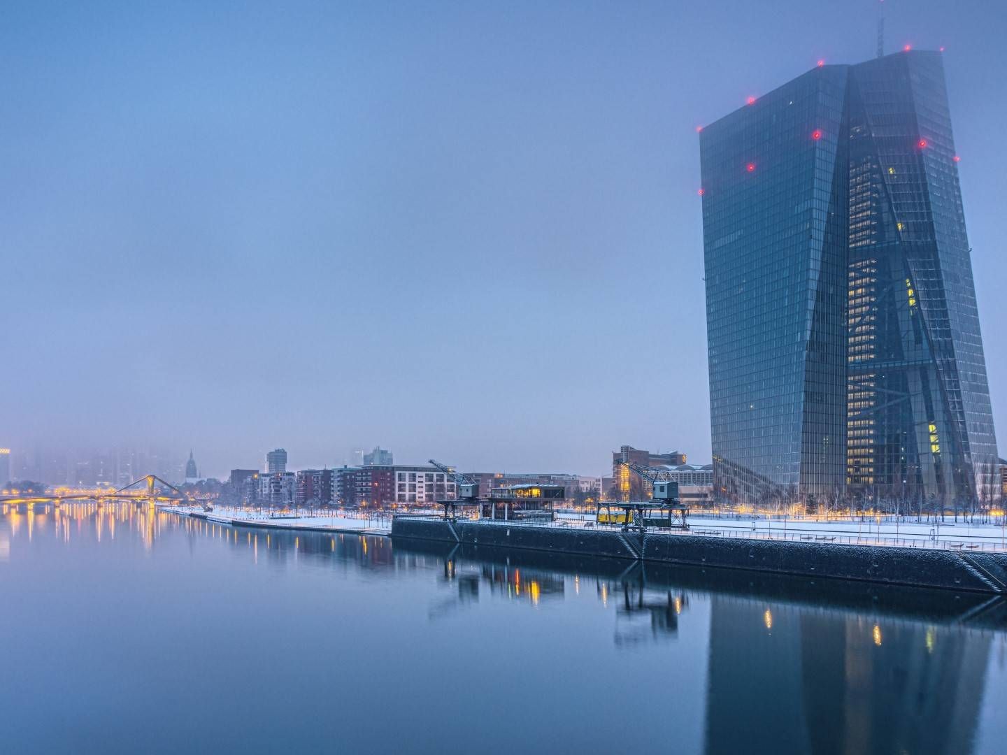 Die Europäische Zentralbank in Frankfurt. | Foto: picture alliance / greatif | Florian Gaul
