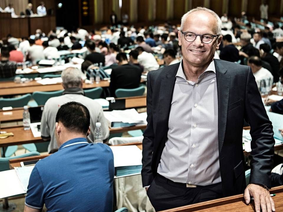 Tage Pedersen, formand for Danske Minkavlere. | Foto: PR Kopenhagen Fur