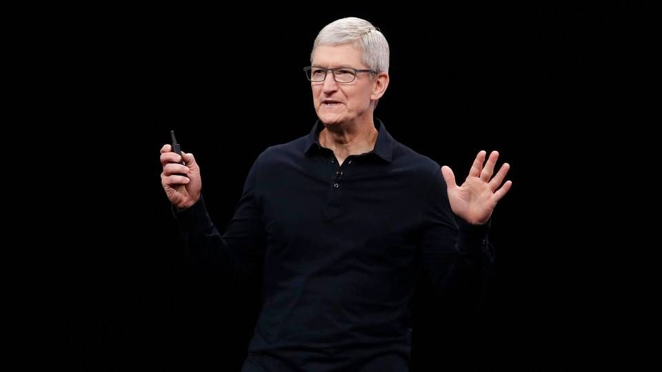 Tim Cook, adm. direktør, Apple. | Foto: Jeff Chiu/AP/Ritzau Scanpix
