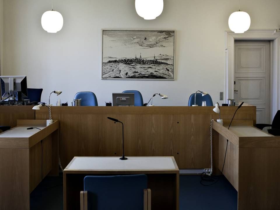 Tomme retslokaler under domstolenes coronanedlukning i foråret ramte især forsvarsadvokaternes omsætning. | Foto: Sisse Dupont/JPA