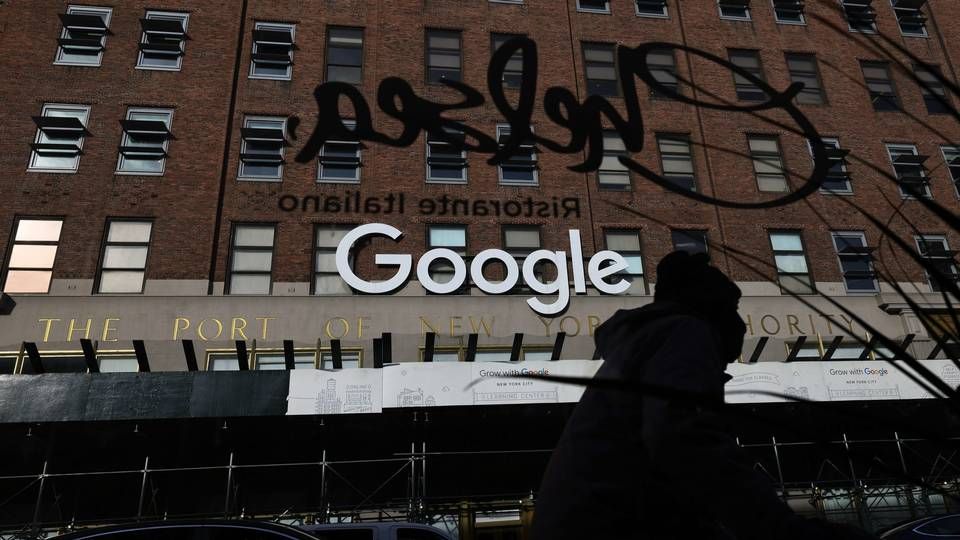 Aktien i Alphabet, Googles moderselskab, stiger 2,2 pct., mens Ford-aktien dykker 0,7 pct. | Foto: Michael M. Santiago/AFP / GETTY IMAGES NORTH AMERICA