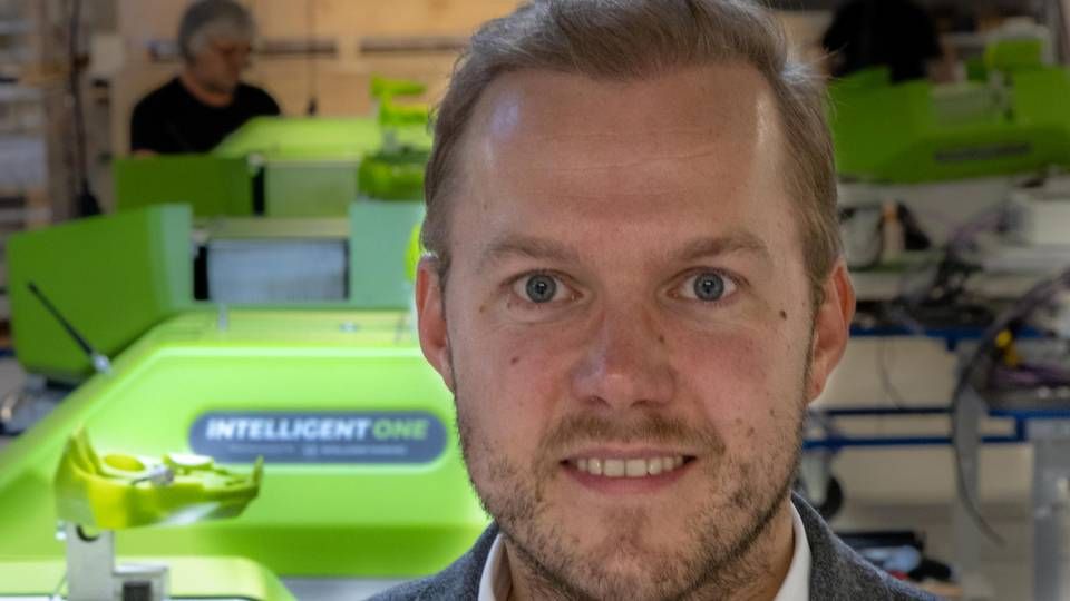 Olav Bjørn Jørgensen blev for et år siden hentet ind som adm. direktør i Turf Tank. Han vil nu især få virksomheden til at vokse i USA. Foto: PR/Intelligent Marking. | Foto: PR/Intelligent Marking