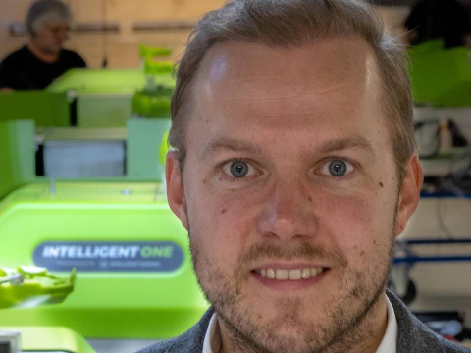 Olav Bjørn Jørgensen blev for et år siden hentet ind som adm. direktør i Turf Tank. Han vil nu især få virksomheden til at vokse i USA. Foto: PR/Intelligent Marking. | Foto: PR/Intelligent Marking