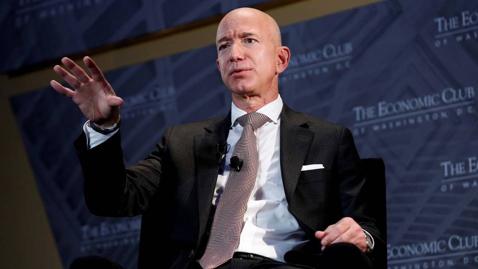 Jeff Bezos stopper som topchef i Amazon. | Foto: Joshua Roberts/REUTERS / X01909