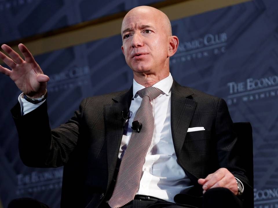 Jeff Bezos stopper som topchef i Amazon. | Foto: Joshua Roberts/REUTERS / X01909