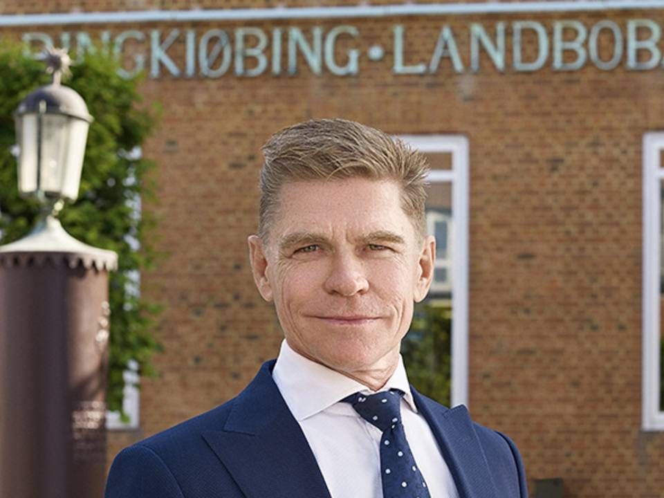 John Fisker sender halvdelen af overskuddet til aktionærerne. | Foto: Ringkøbing Landbobank/PR