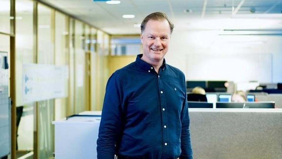Øyvind Thomassen, adm. direktør Sbanken. | Foto: Sbanken