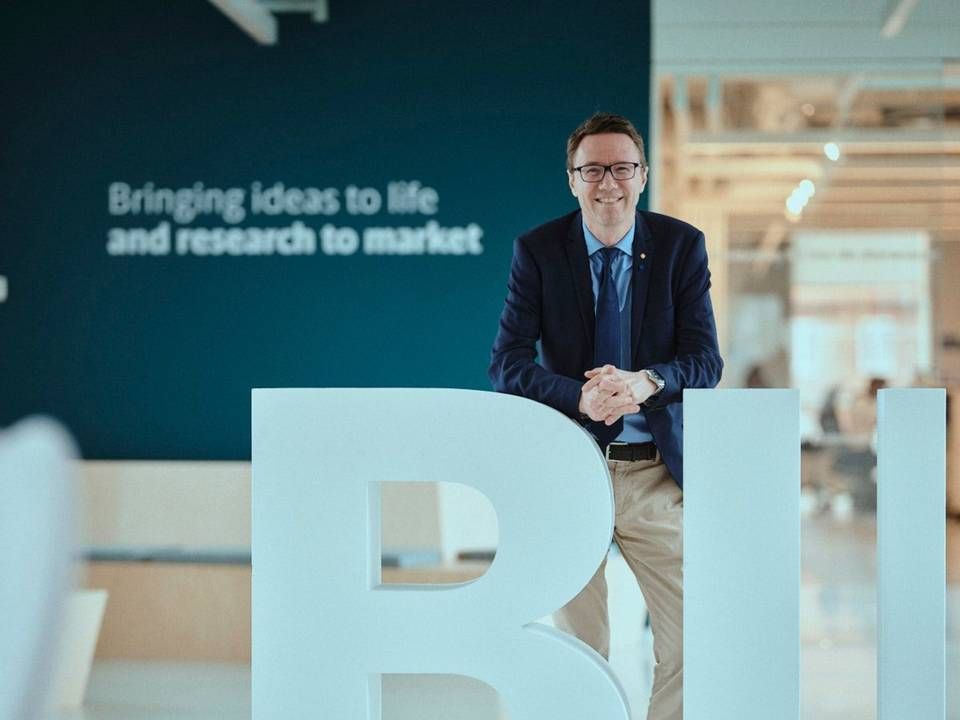 Jens Nielsen, adm. direktør for BII, glæder sig over sit nye partnerksab med medicinalselskabet Novo Nordisk. | Foto: Bioinnovation Institute / PR