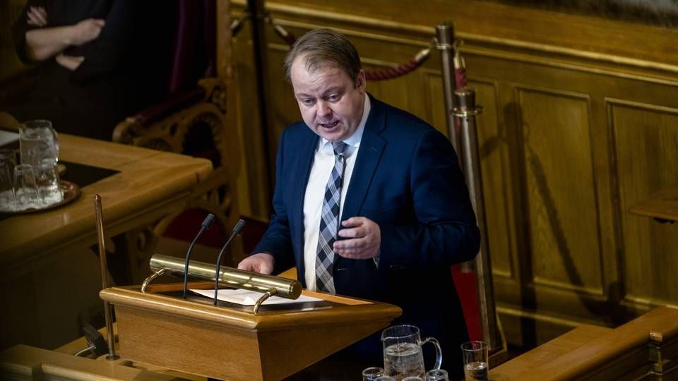 Erlend Wiborg (FrP) leder av Stortingets arbeids- og sosialkomité, og FrPs sosialpolitiske talsmann. | Foto: Stian Lysberg Solum / NTB