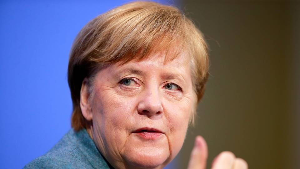 Den tyske forbundskansler, Angela Merkel, har modtaget mange henvendelser fra aktionærer i Wirecard. | Foto: HANNIBAL HANSCHKE/REUTERS / X02197