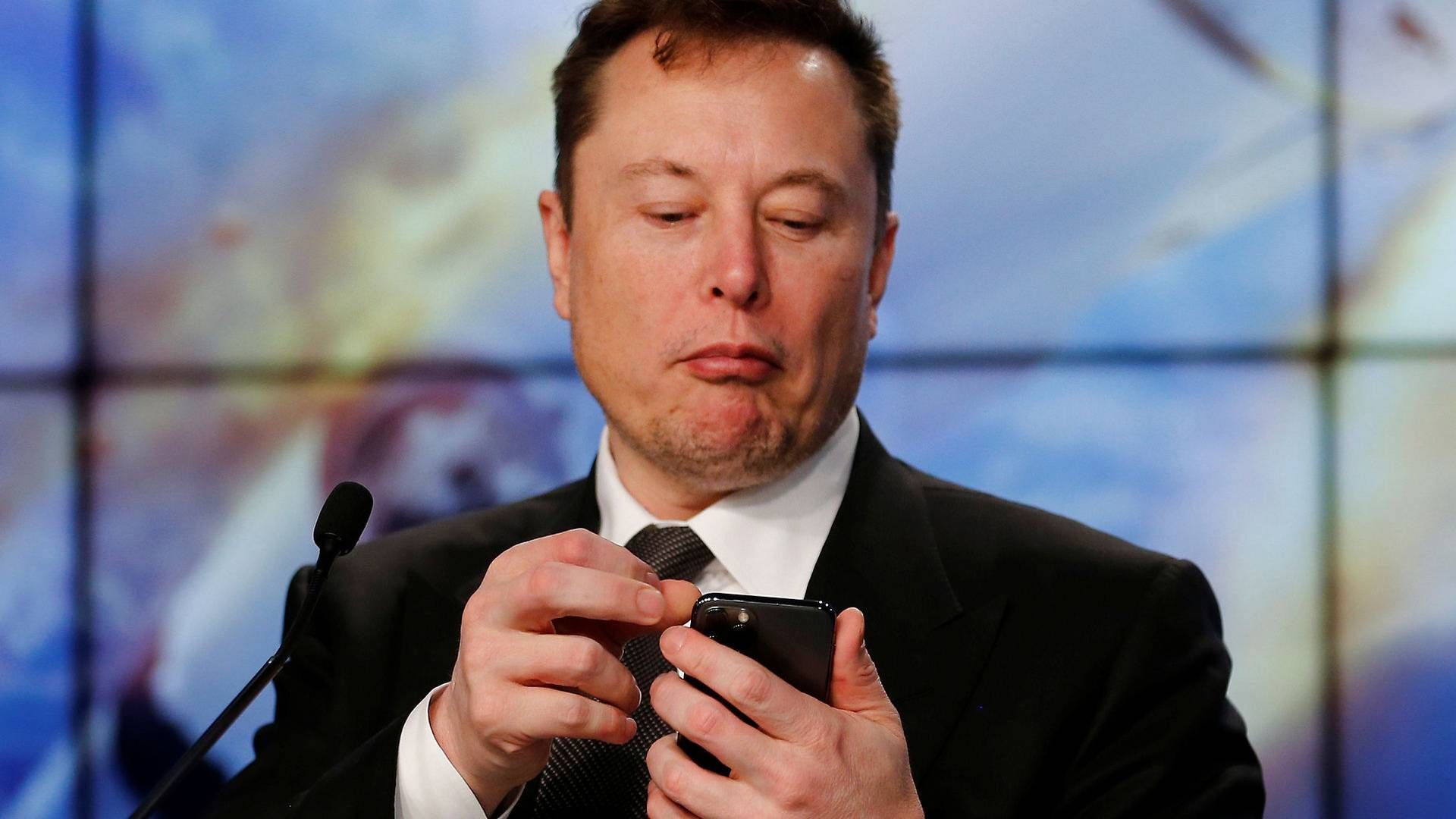 Tesla-stifter Elon Musk har føjet #bitcoin til sin Twitter-konto. | Foto: Joe Skipper/Reuters/Ritzau Scanpix