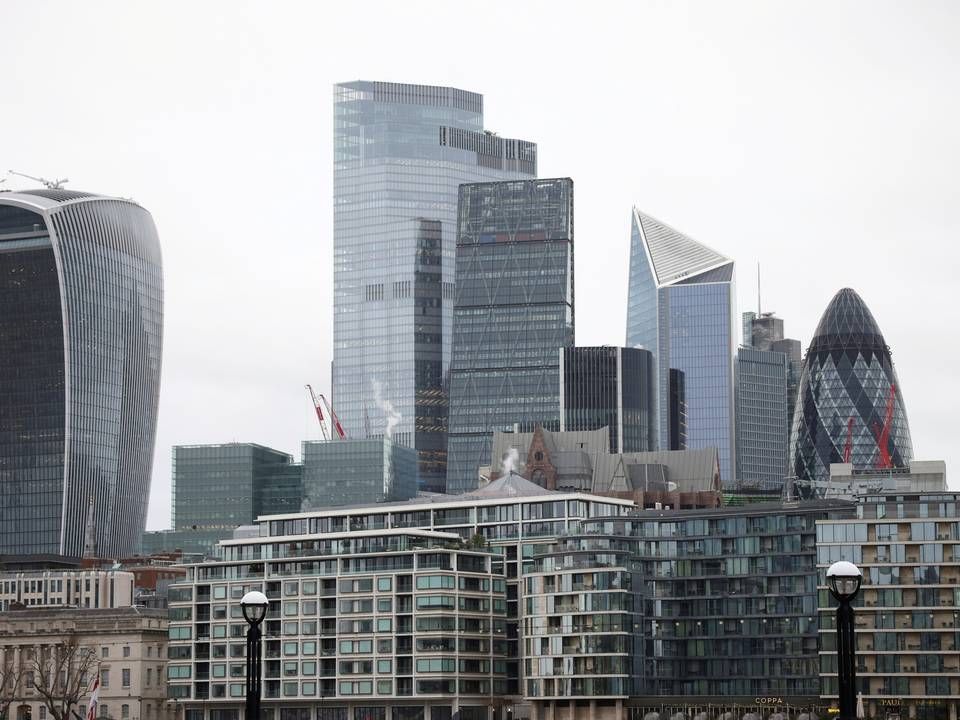 Londons finansielle distrikt kan blive en smule mindre hektisk som følge af Brexit. | Foto: Henry Nicholls/REUTERS / X06612