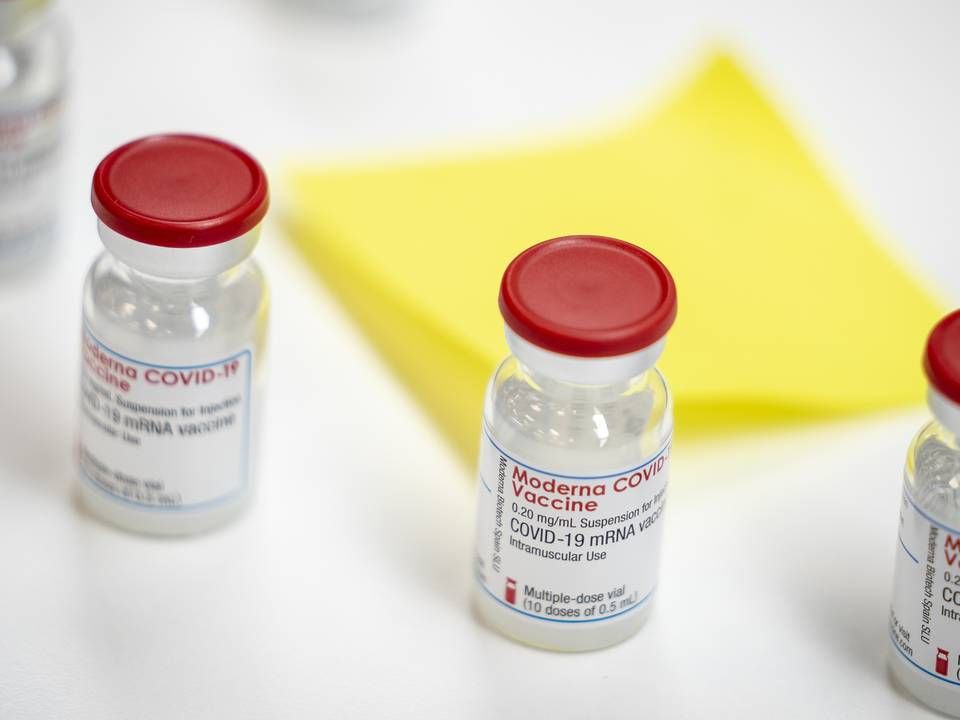 Pfizer/Biontech, der også leverer en covid-vaccine, måtte tilmed skære ned på antallet af leverede doser. | Foto: Mads Claus Rasmussen