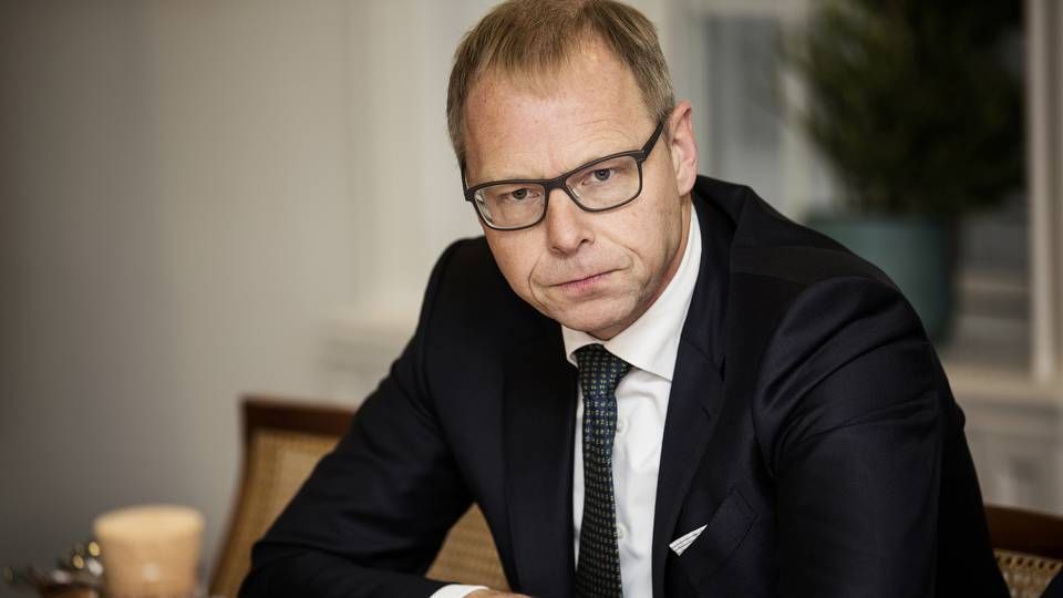 Michael Rasmussen er adm. direktør i Nykredit. | Foto: Rune Aarestrup Pedersen/ERH