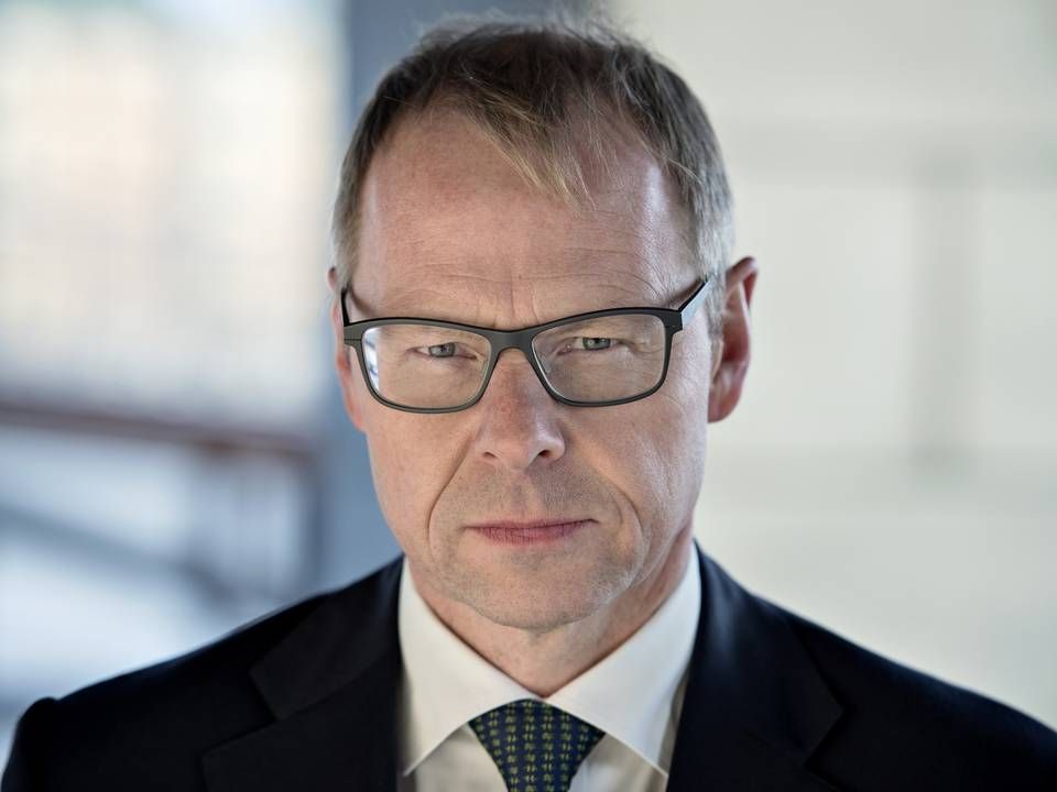 Michael Rasmussen, adm. direktør i Nykredit, siger til FinansWatch, at partnerbankernes tilfredshed aldrig har været højere end den er nu. | Foto: Lars Krabbe/ERH
